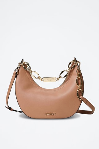 Bolso de piel - Marrón claro