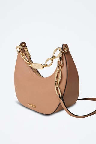 Bolso de piel - Marrón claro