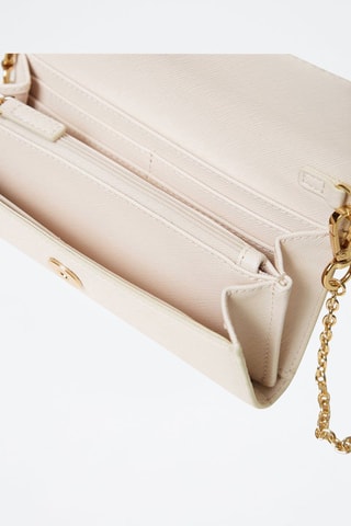 Bolso de mano de piel - Crudo