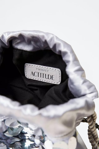 Bolso saco - Plateado