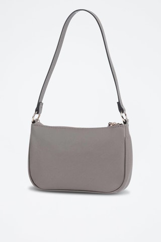 Bolso de piel - Gris claro