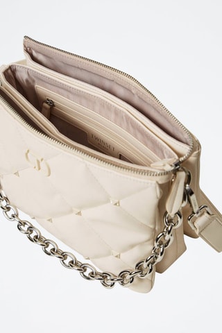 Bandolera de piel - Crudo