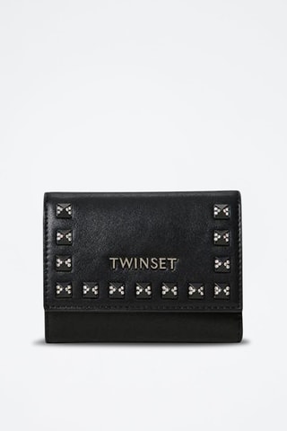 Cartera de piel - Negro