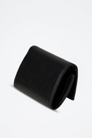 Cartera de piel - Negro