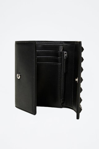 Cartera de piel - Negro