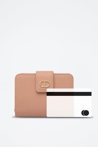 Cartera de piel - Rosa