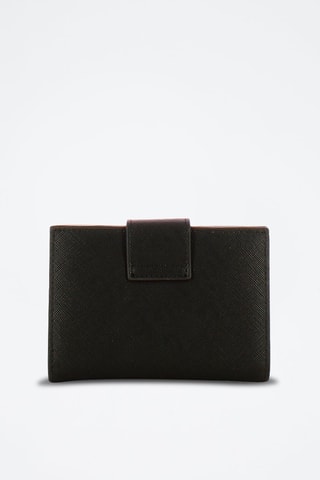 Cartera de piel - Negro