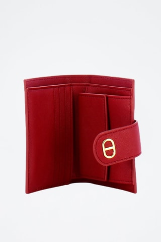 Portefeuille en cuir - Rouge