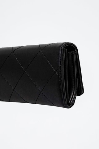 Cartera de piel - Negro