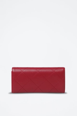 Cartera de piel - Rojo