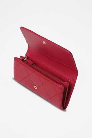 Cartera de piel - Rojo