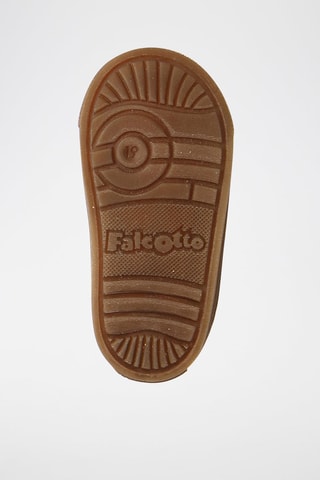 Zapatillas de piel napa - Azul marino y camel