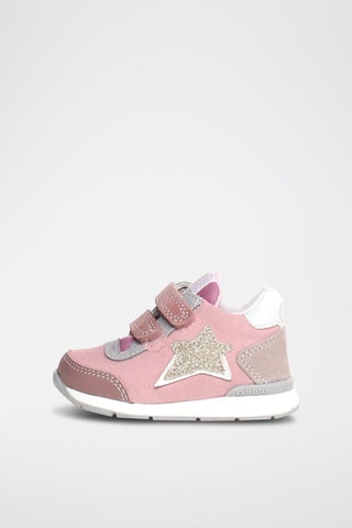 Zapatillas de piel bovina - Rosa