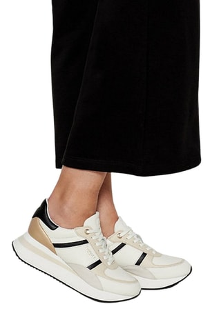 Zapatillas de piel - Blanco