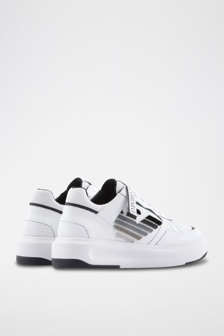 Zapatillas de piel - Blanco