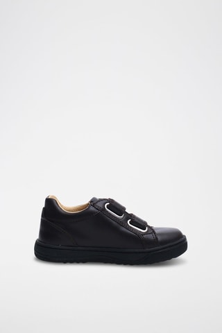 Zapatillas de piel bovina - Negro