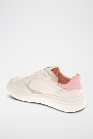 Zapatillas de piel - Blanco