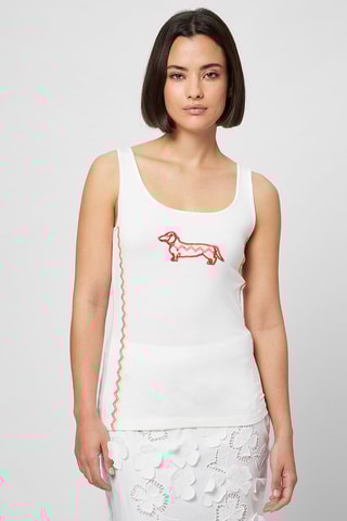 Camiseta de tirantes - Blanco - Harmont & Blaine