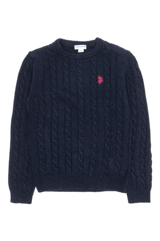 Jersey de lana - Azul oscuro