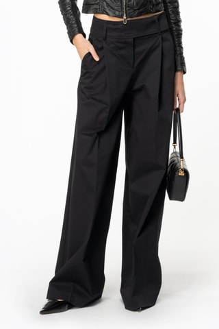 Pantalón palazzo - Negro