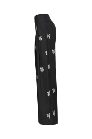 Pantalón wide leg - Negro