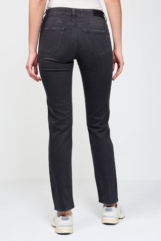 Pantalón slim fit Faaby - Gris oscuro
