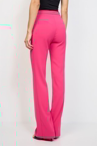 Pantalon taille haute - Fuchsia