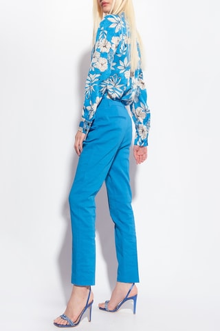 Pantalón de lino - Azul