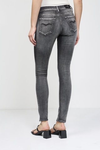 Pantalón skinny fit New Luz - Gris oscuro