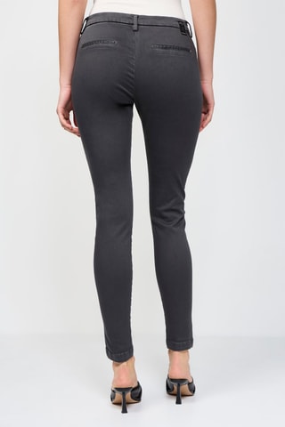Pantalón slim fit Karyna - Gris oscuro