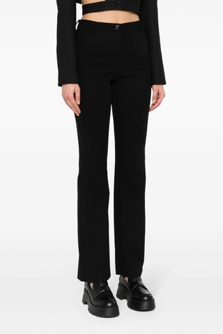 Pantalón recto - Negro