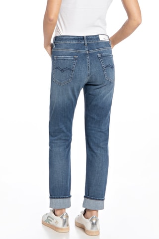 Vaquero slim fit Boyfit Marty - Azul