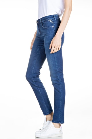 Vaquero slim fit Faaby - Azul