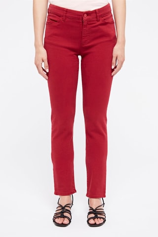 Vaquero recto Emporio Armani - Rojo