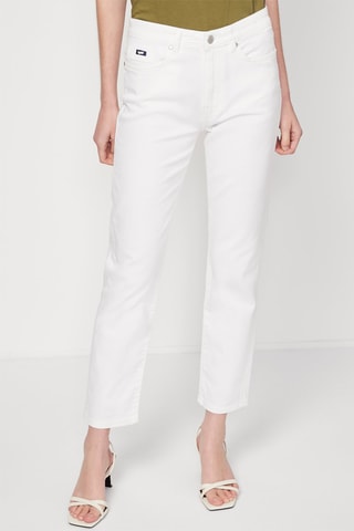 Vaquero slim fit 7/8 Beth - Blanco