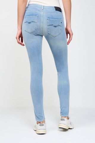 Vaquero skinny fit de tiro alto Stella - Azul claro