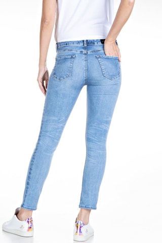 Vaquero slim fit Faaby - Azul