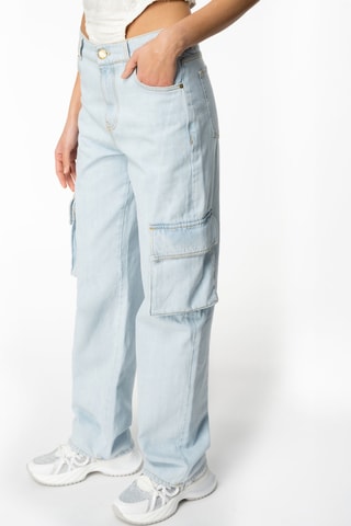 Vaquero cargo - Azul
