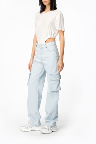 Vaquero cargo - Azul