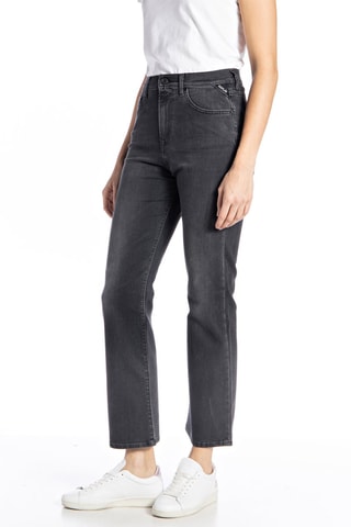 Vaquero de tiro alto bootcut Rayah - Gris oscuro