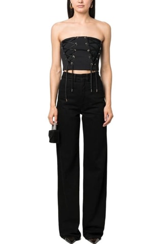 Crop top - Negro
