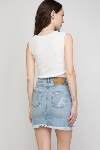 Crop top Lepor - Blanco