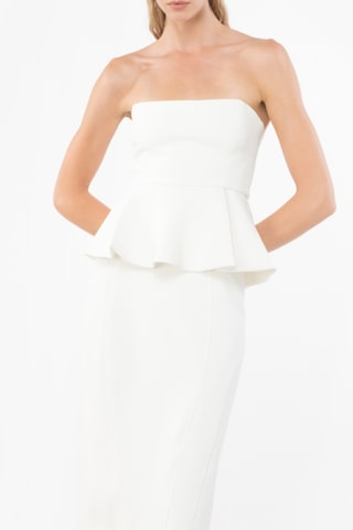 Top bustier - Blanco