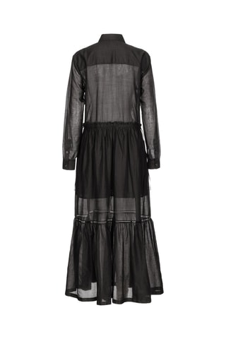 Vestido camisero - Negro