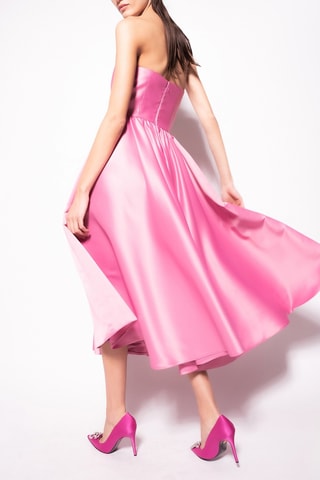 Vestido bustier - Rosa