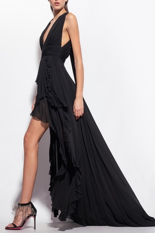 Vestido largo - Negro