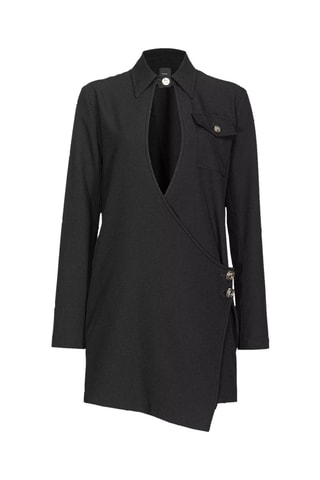 Robe asymétrique - Noir