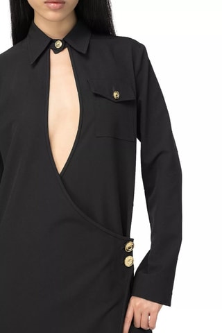 Robe asymétrique - Noir