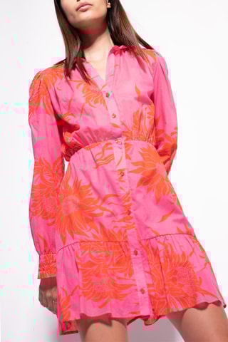 Vestido camisero - Rosa