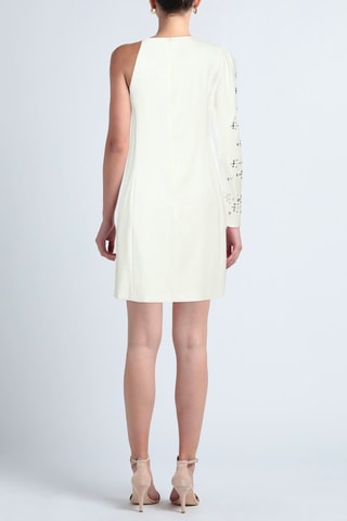 Vestido recto - Blanco